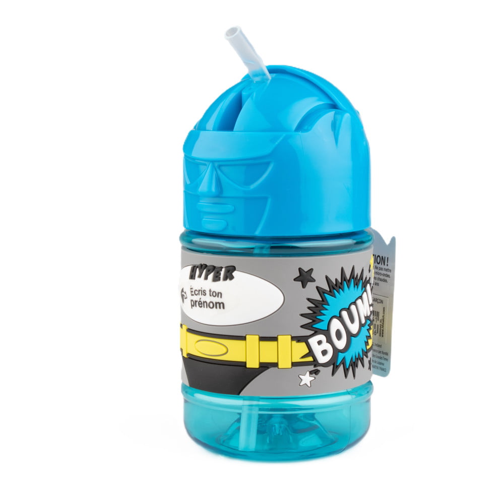 Super gourde personnalisable bleue Hyper