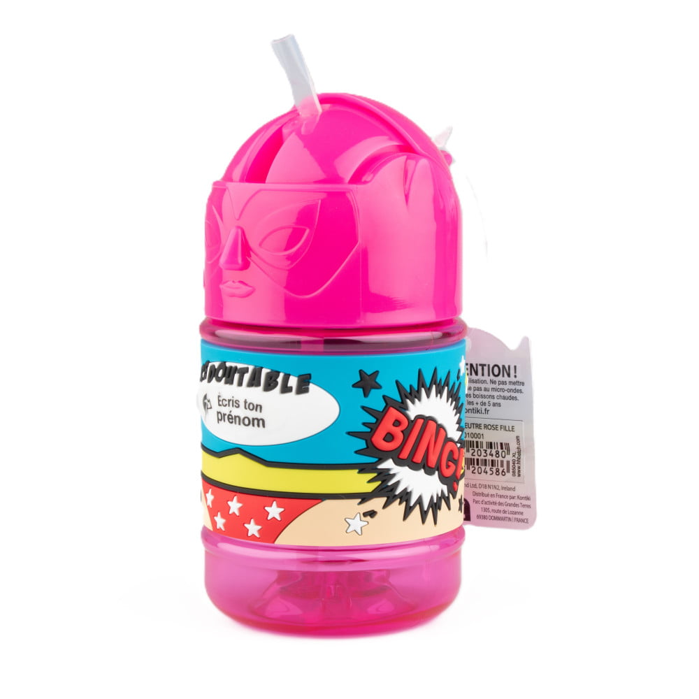 Super gourde personnalisable rose Redoutable