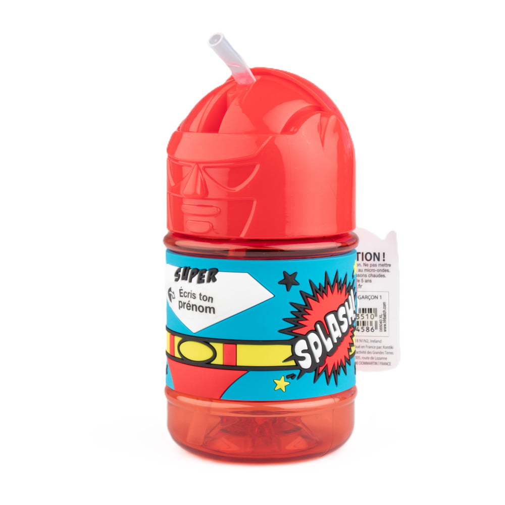 Super gourde personnalisable rouge Super