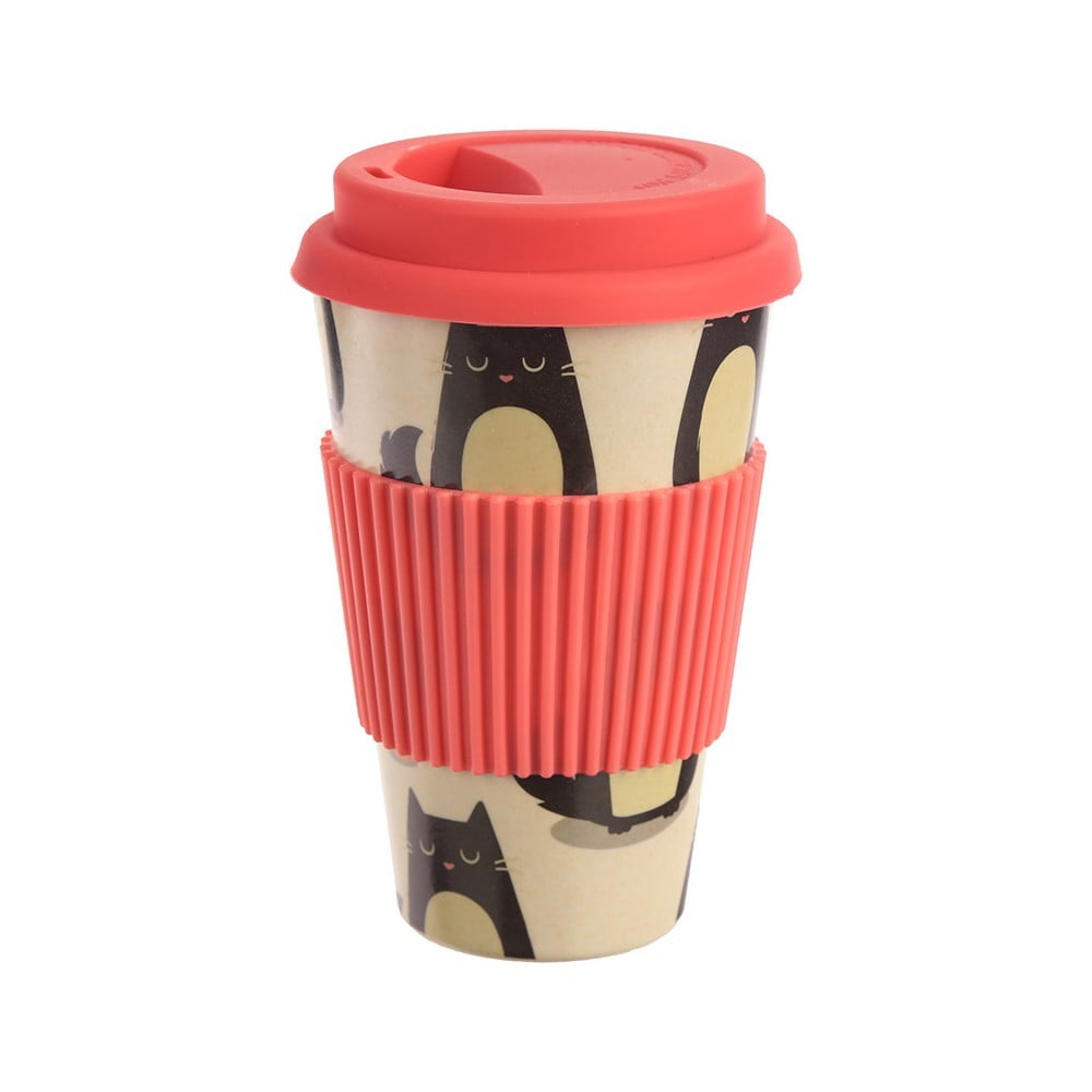 Tasse de voyage Bambou Feline fine