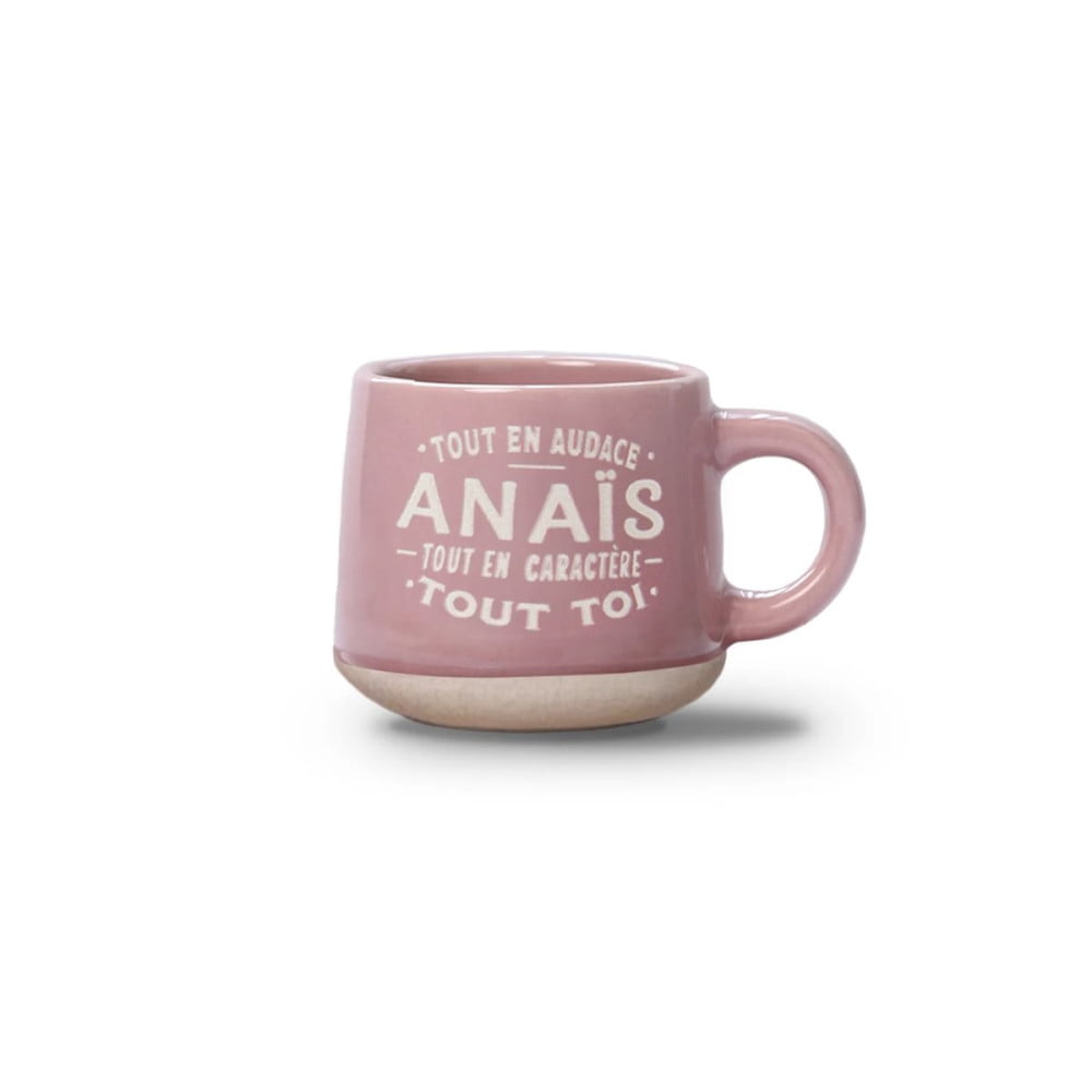 Tasse expresso Anaïs avec soucoupe assortie