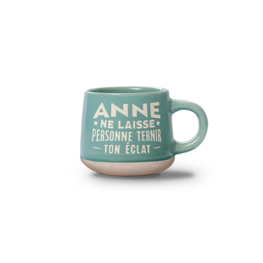 Tasse expresso Anne avec soucoupe assortie