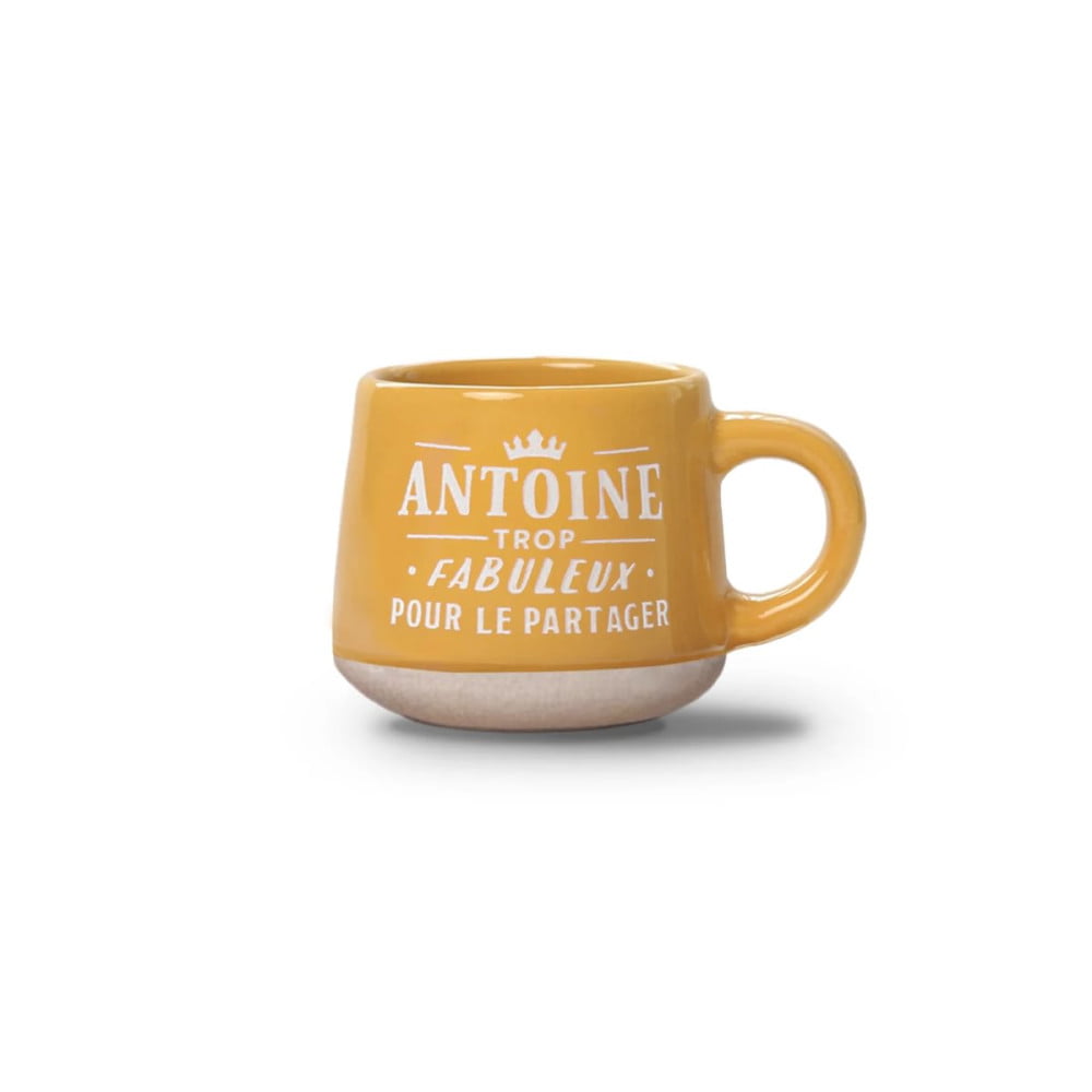 Tasse expresso Antoine avec soucoupe assortie