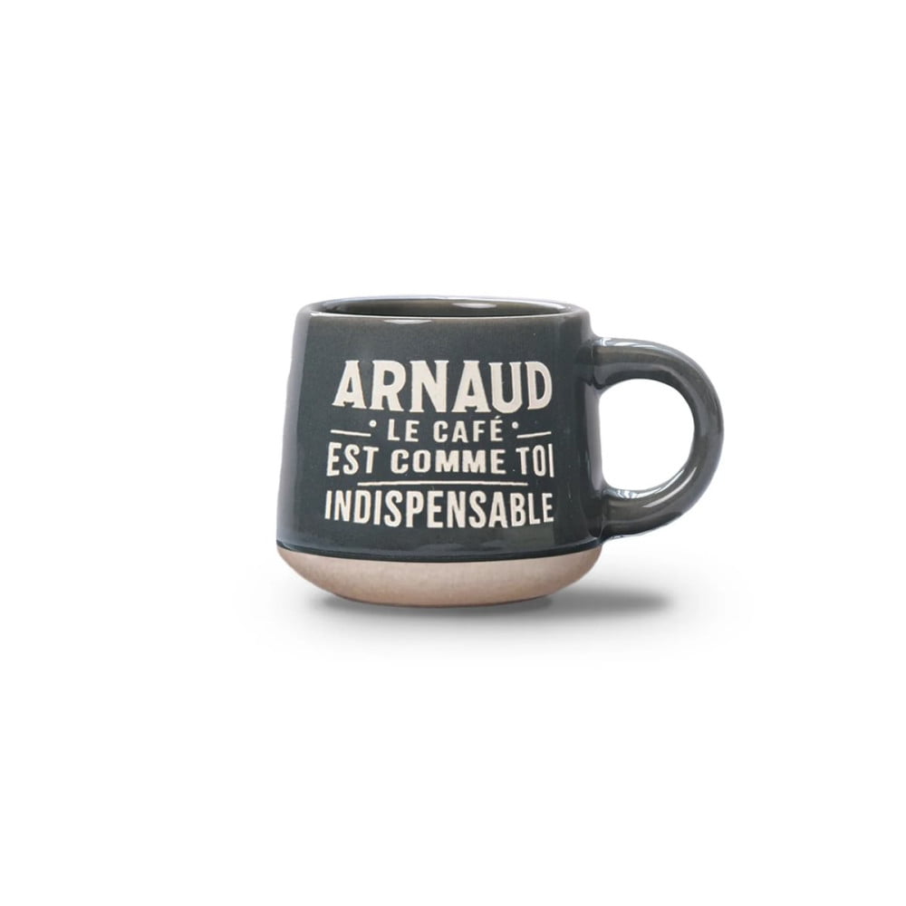 Tasse expresso Arnaud avec soucoupe assortie