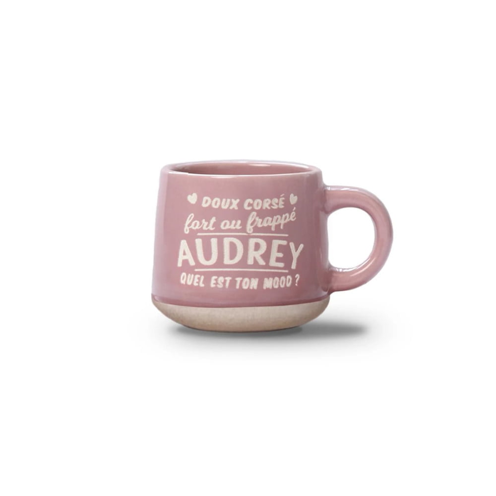 Tasse expresso Audrey avec soucoupe assortie