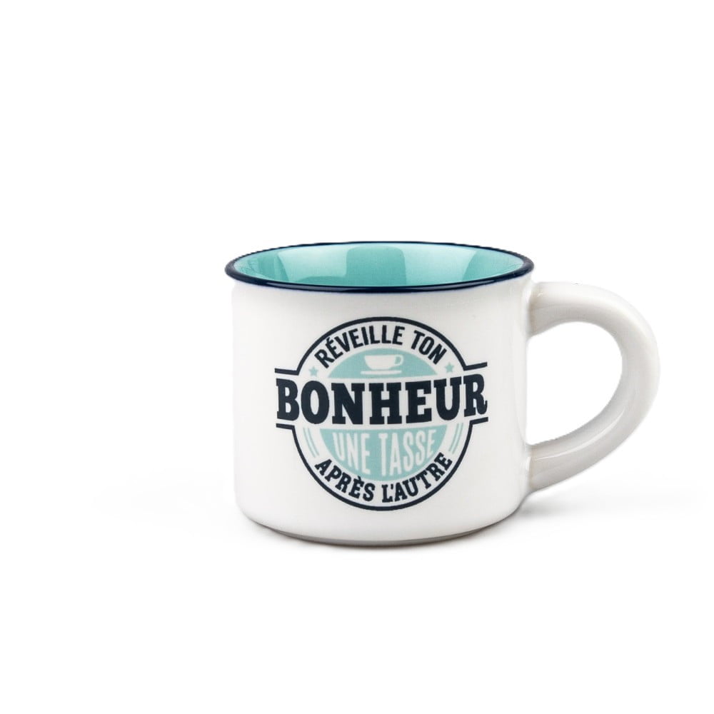 Tasse expresso Bonheur avec soucoupe