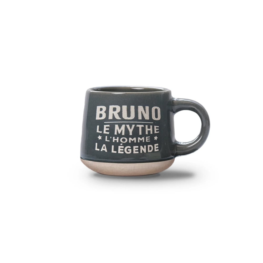 Tasse expresso Bruno avec soucoupe assortie
