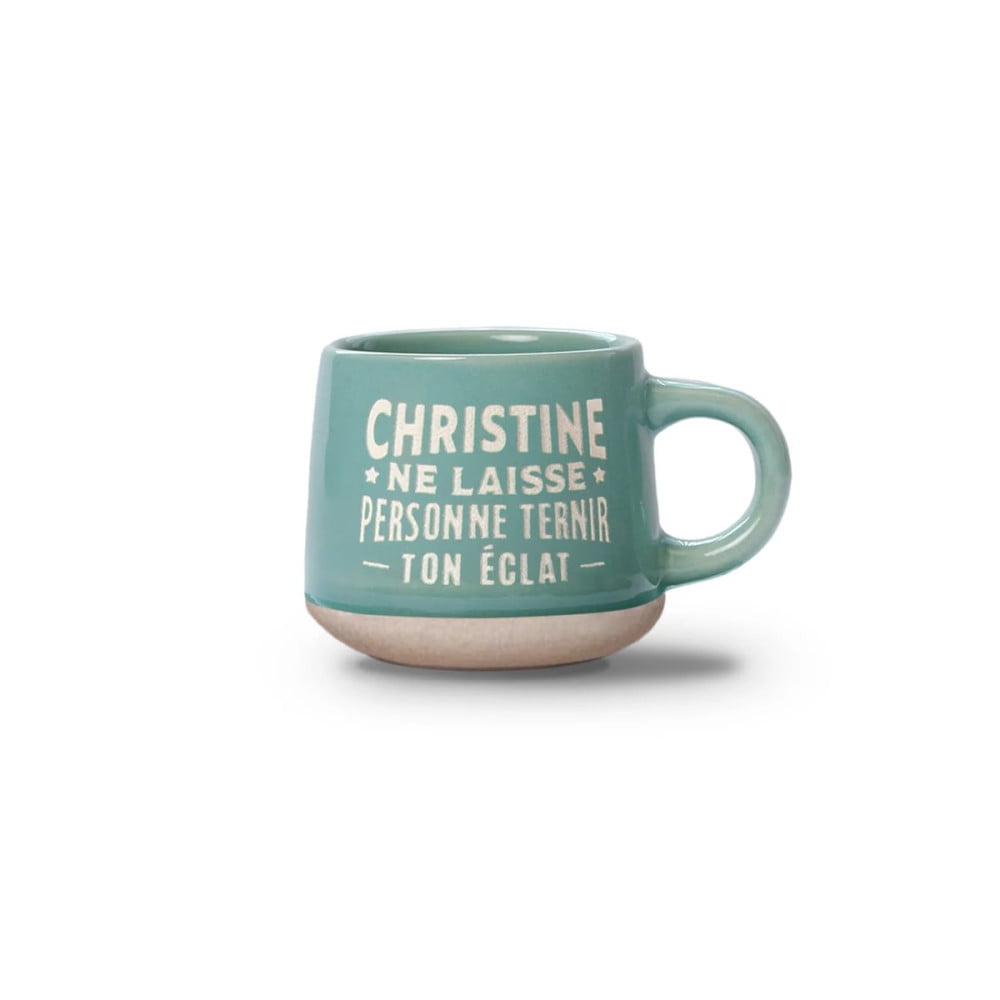 Tasse expresso Christine avec soucoupe assortie