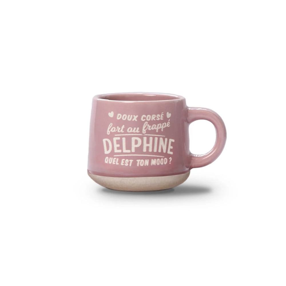 Tasse expresso Delphine avec soucoupe assortie