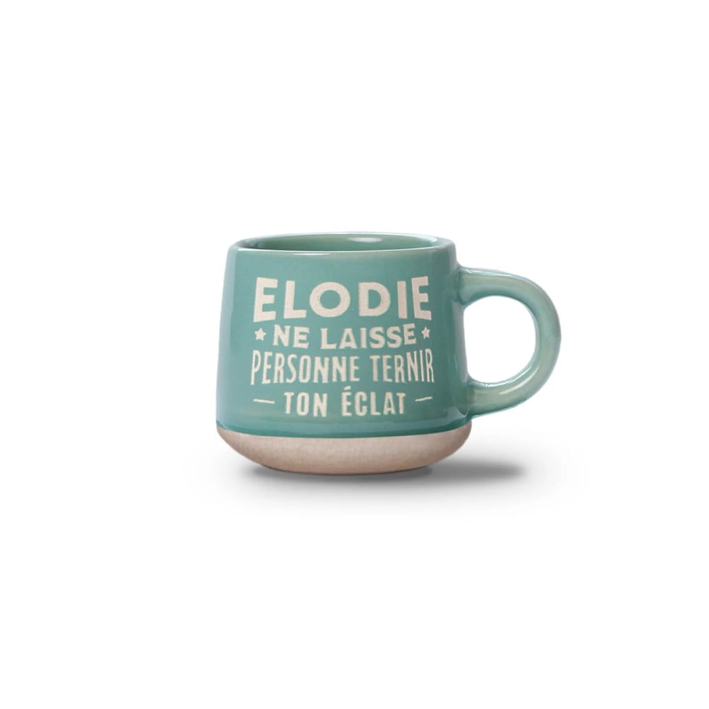 Tasse expresso Élodie avec soucoupe assortie
