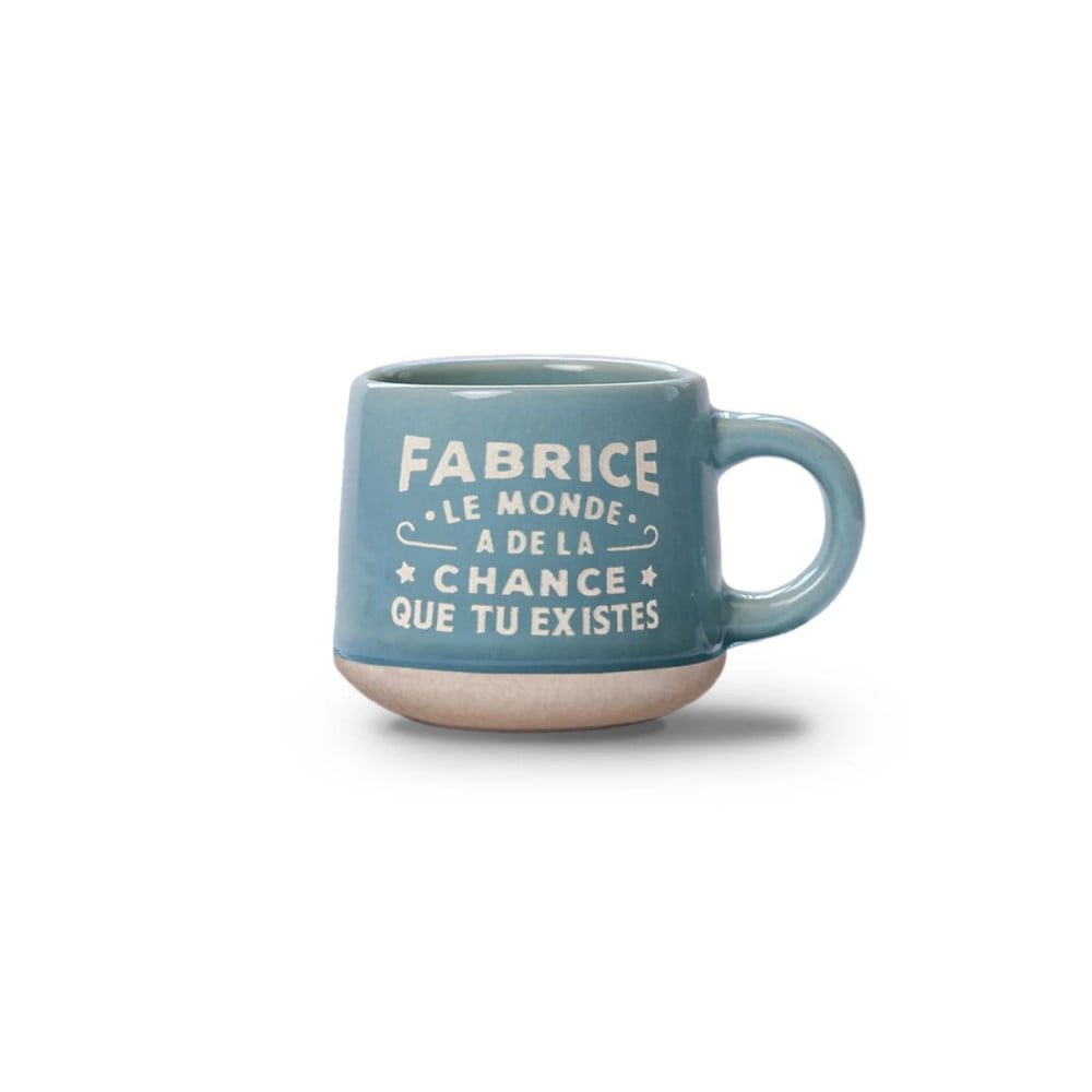 Tasse expresso Fabrice avec soucoupe assortie