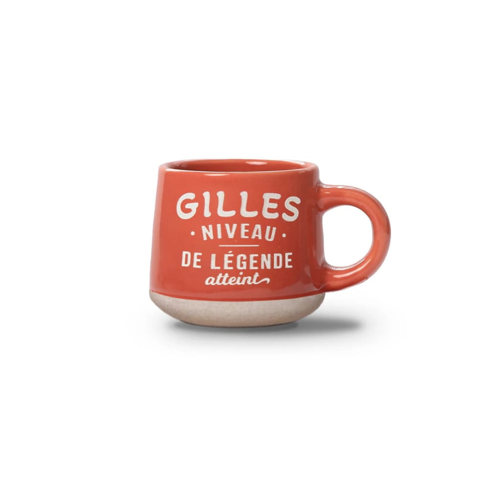 Tasse expresso Gilles avec soucoupe assortie