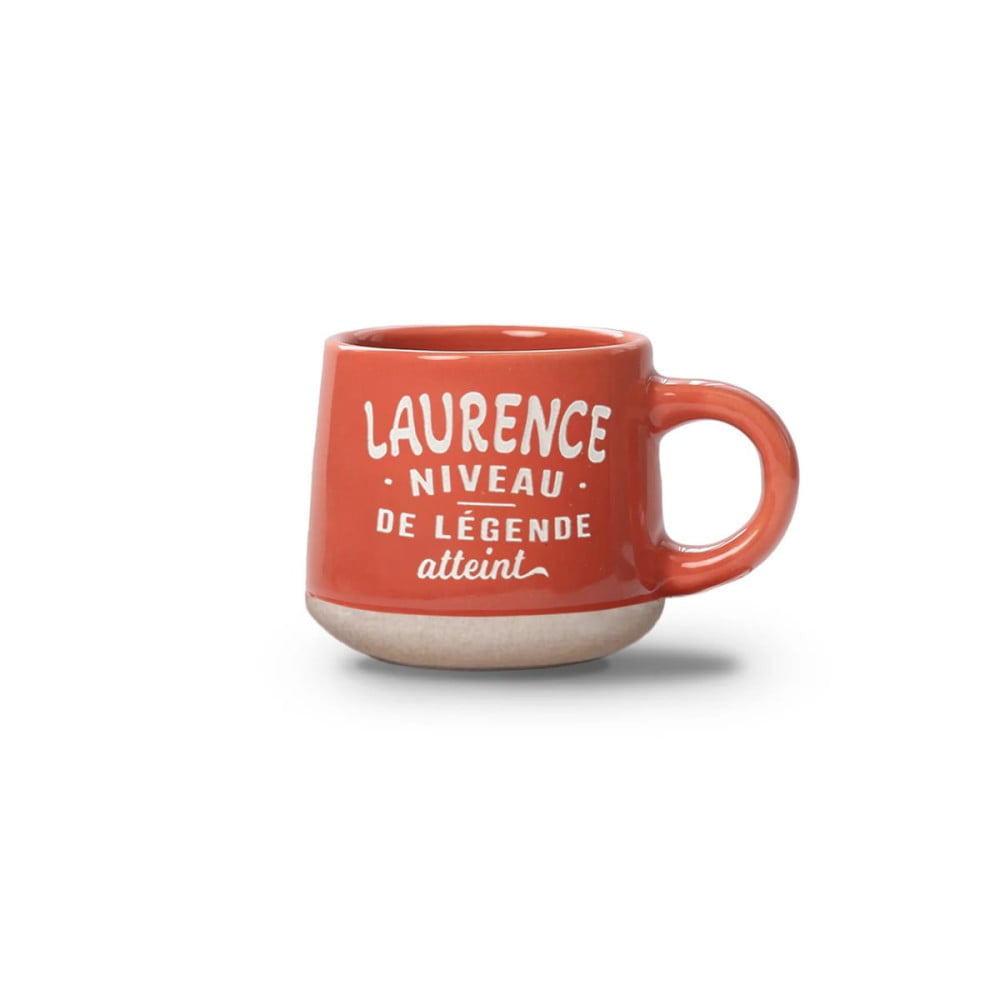 Tasse expresso Laurence avec soucoupe assortie