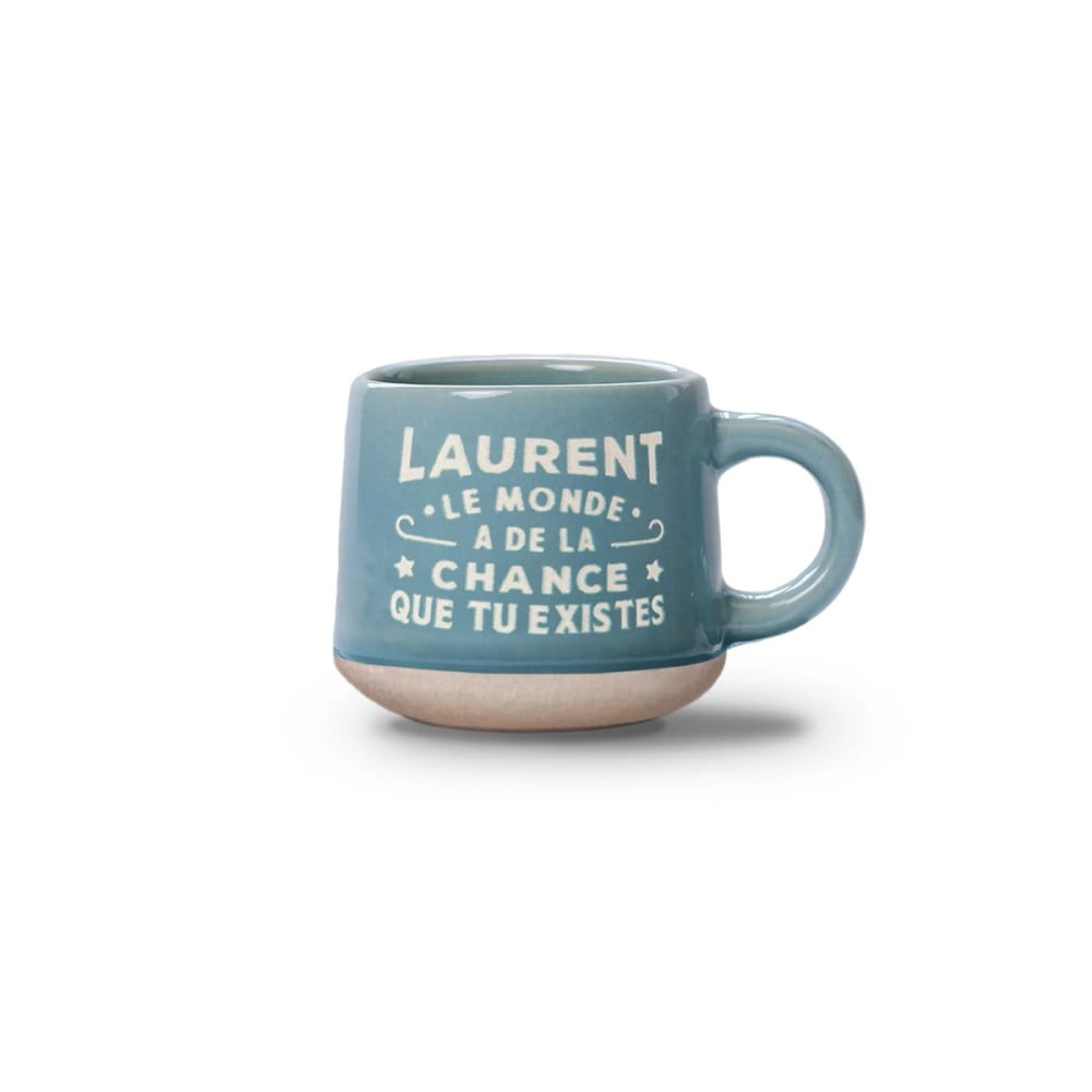 Tasse expresso Laurent avec soucoupe assortie