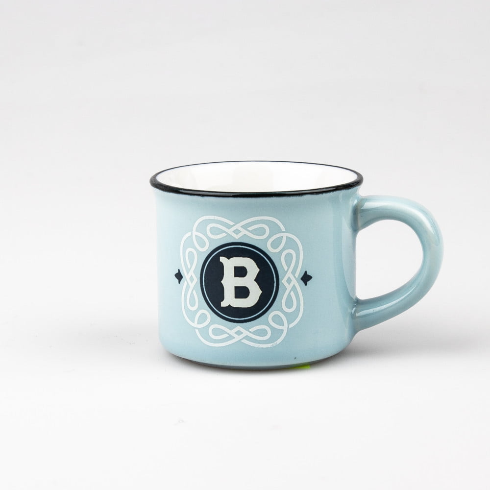 Tasse expresso Lettre B