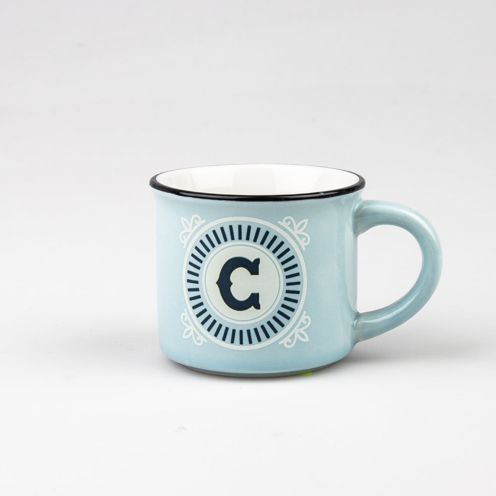 Tasse expresso lettre C