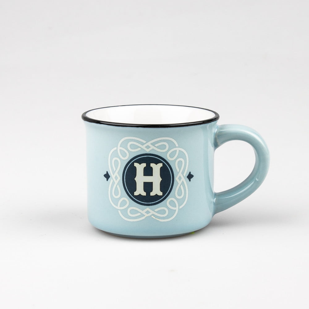 Tasse expresso Lettre H