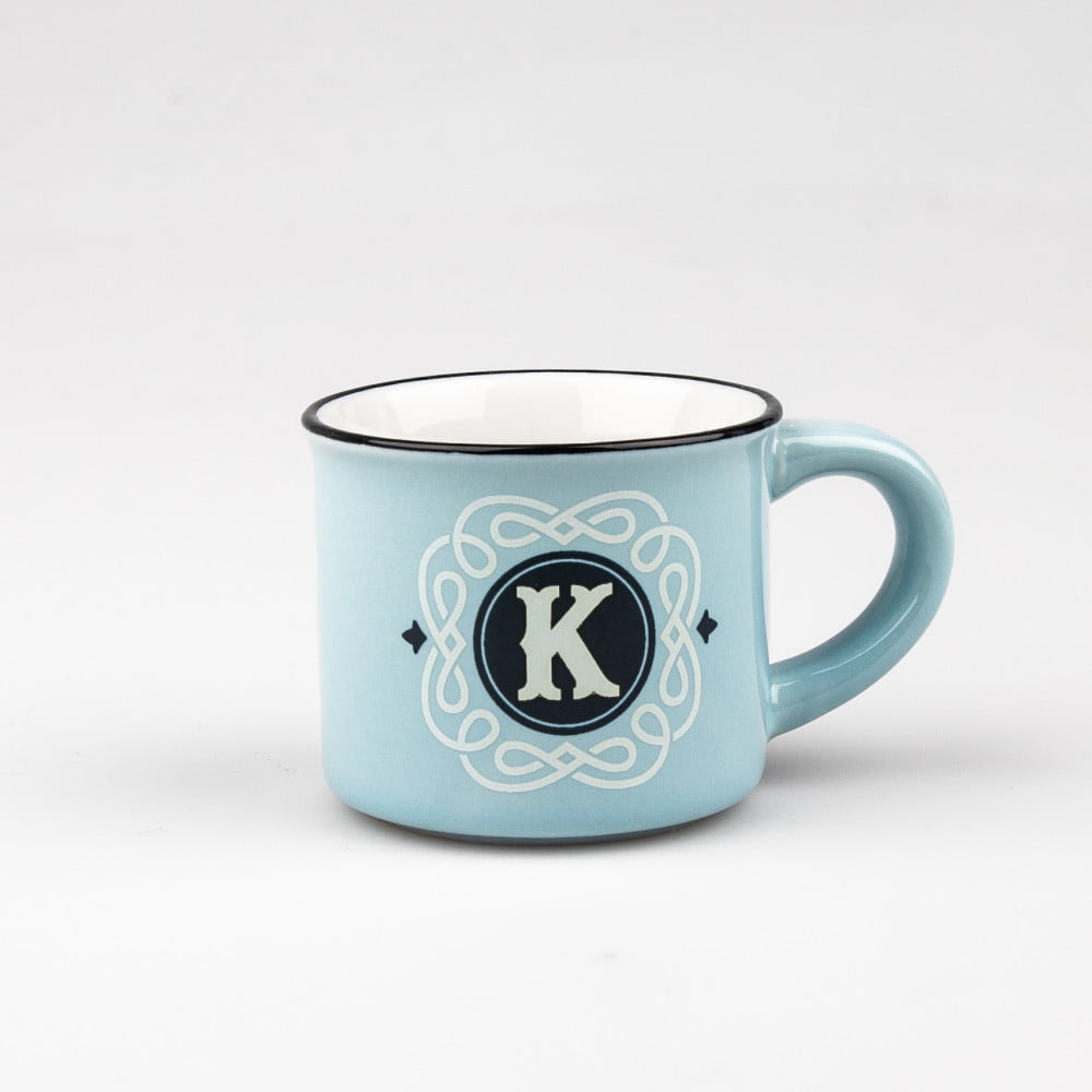 Tasse expresso Lettre K