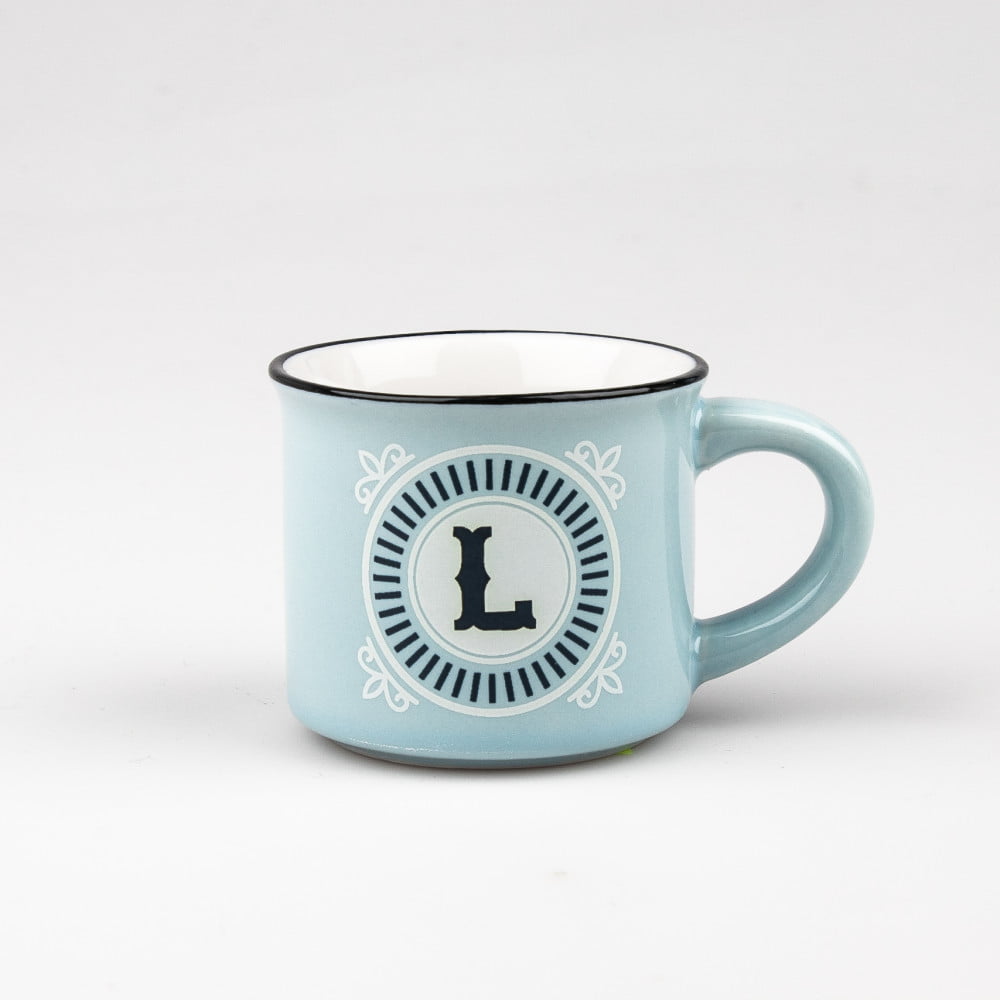 Tasse expresso lettre L