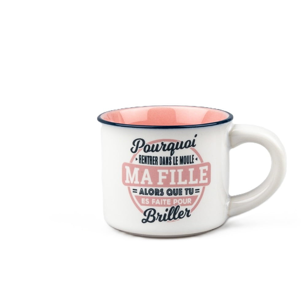 Tasse expresso Ma Fille avec soucoupe