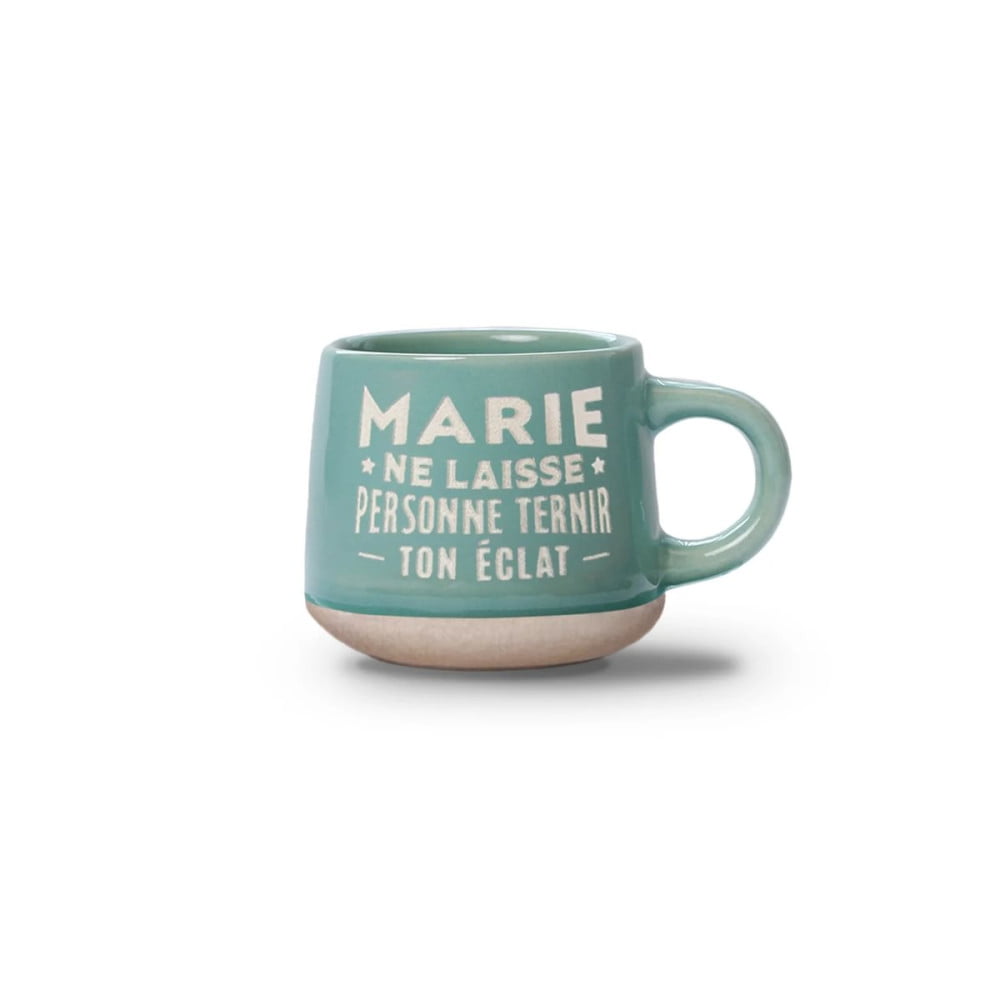 Tasse expresso Marie avec soucoupe assortie