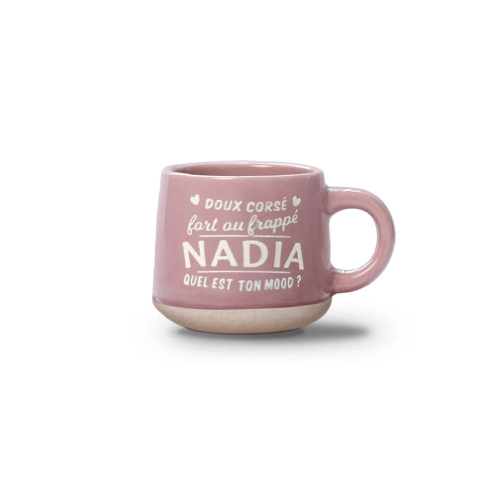 Tasse expresso Nadia avec soucoupe assortie