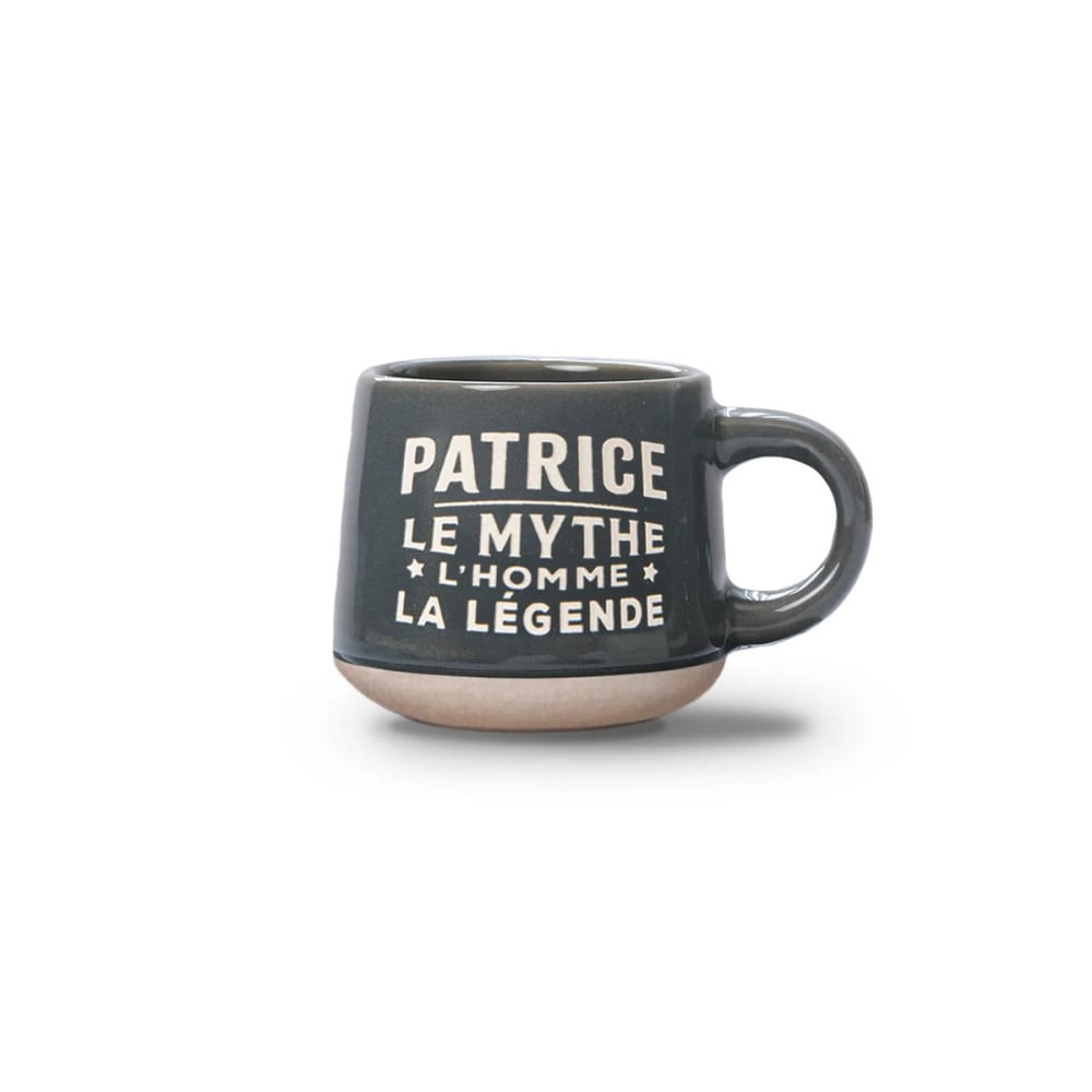 Tasse expresso Patrice avec soucoupe assortie