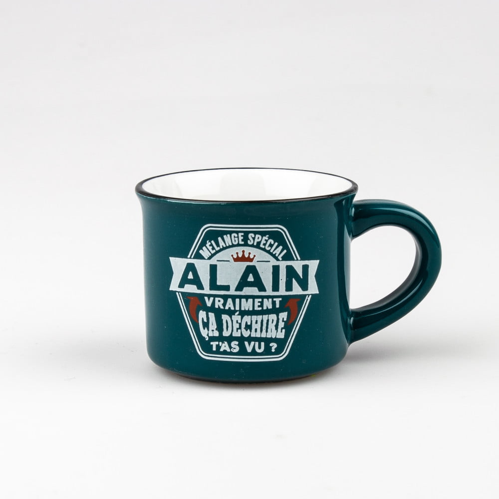 Tasse expresso prénom Alain