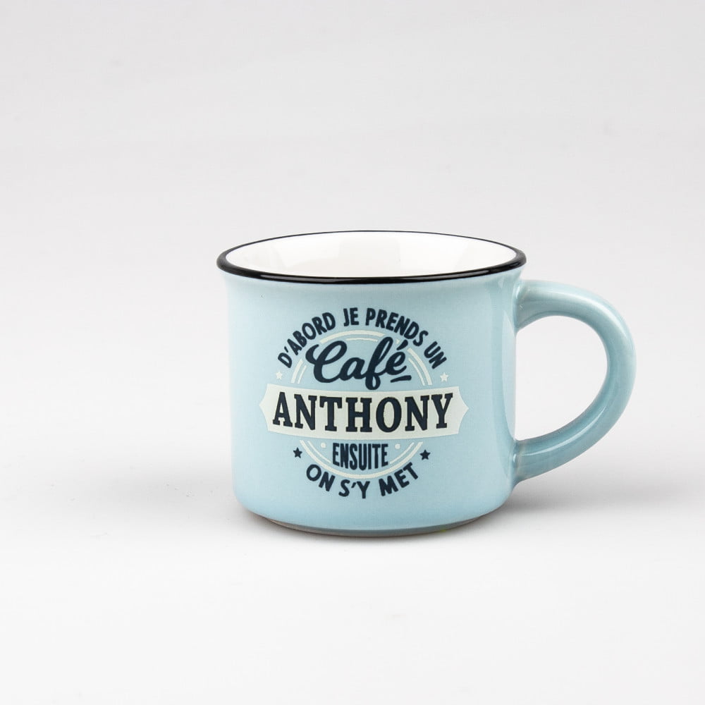 Tasse expresso prénom Anthony