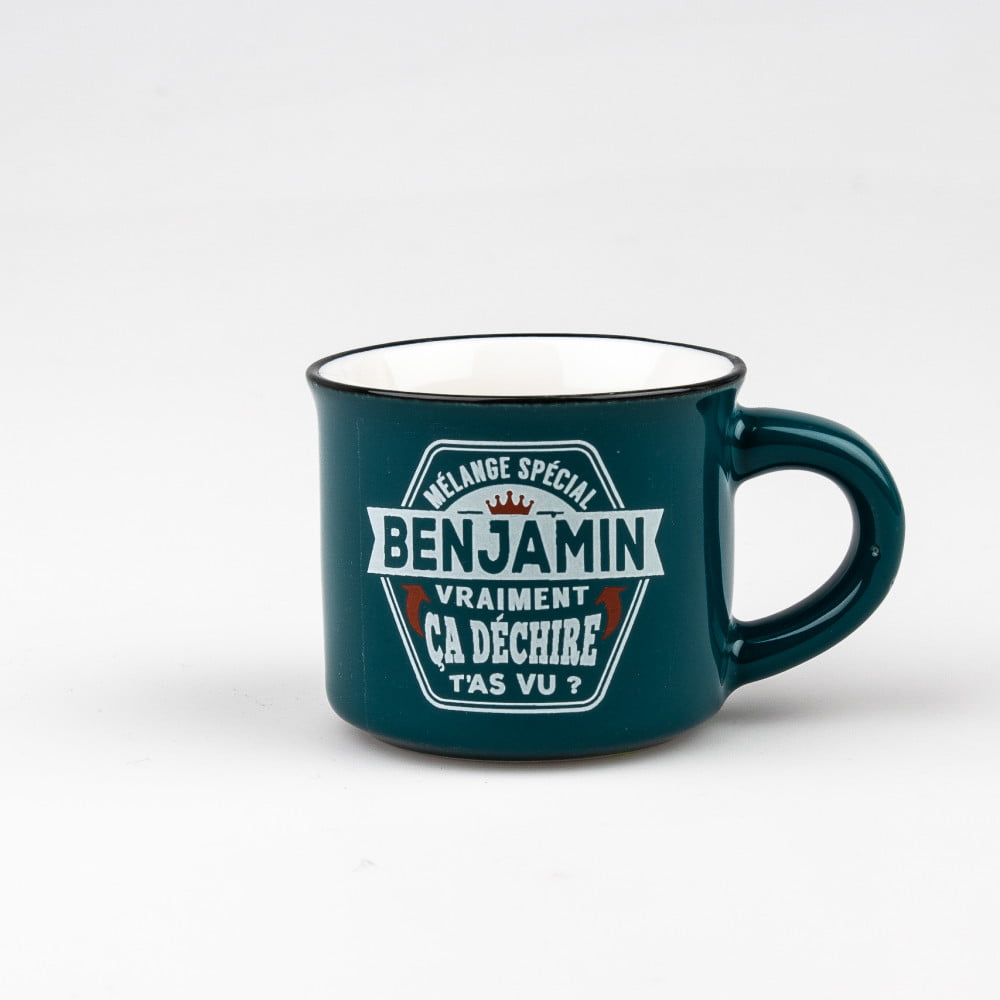 Tasse expresso prénom Benjamin