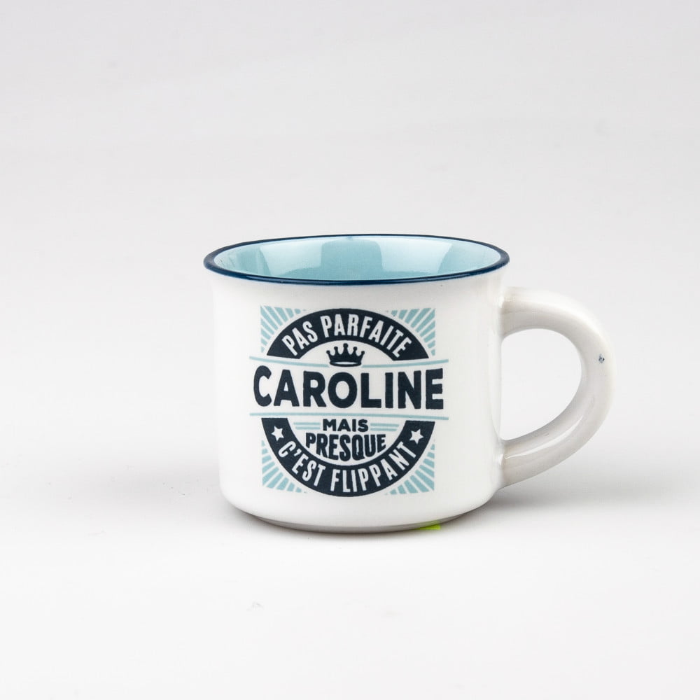 Tasse expresso prénom Caroline