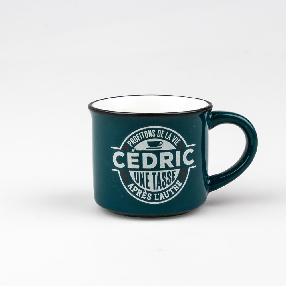 Tasse expresso prénom Cédric