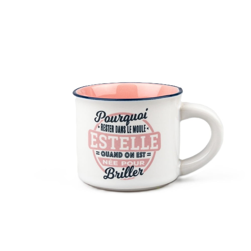 Tasse expresso Estelle avec soucoupe