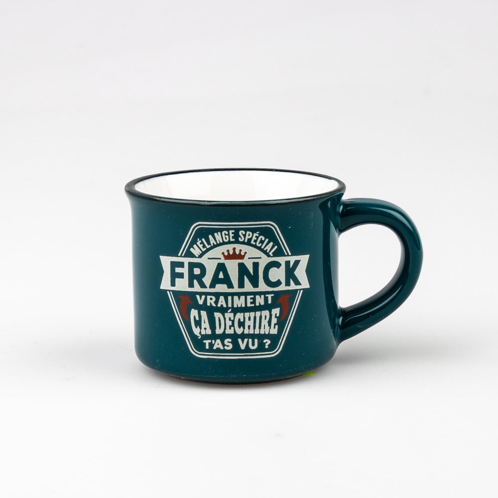 Tasse expresso Prénom Franck