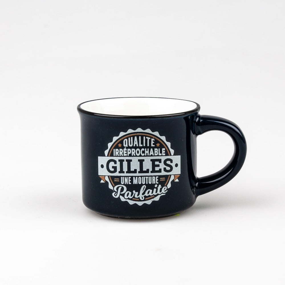 Tasse expresso Prénom Gilles