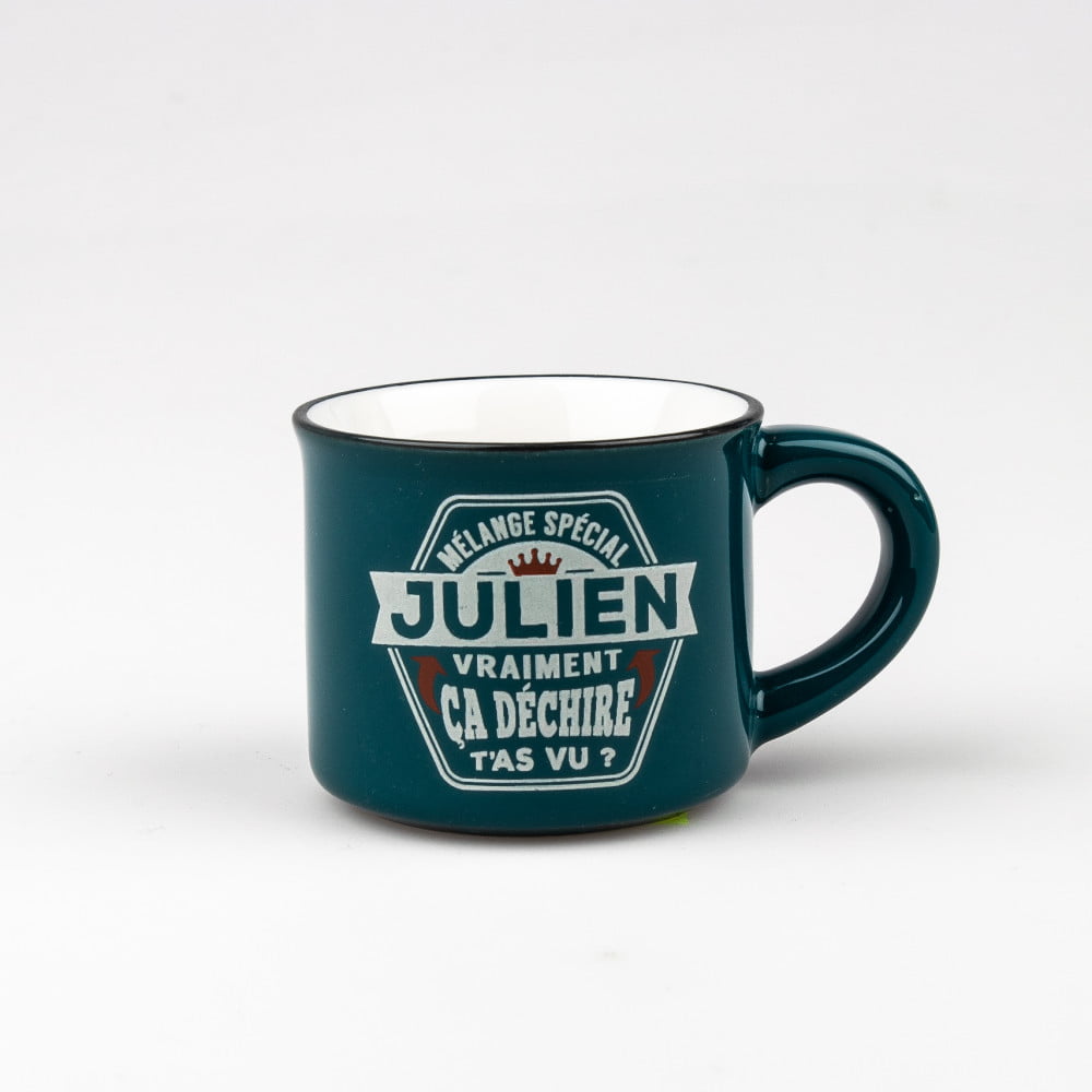 Tasse expresso prénom Julien