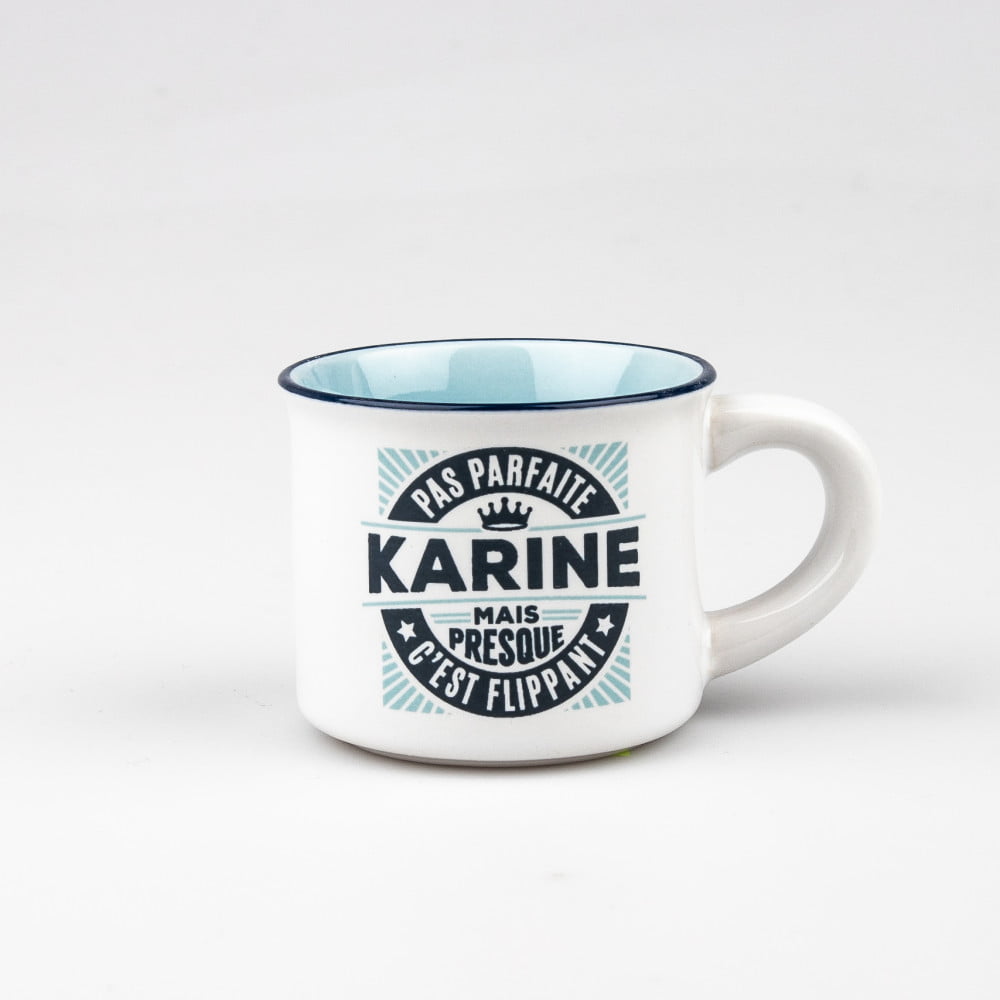 Tasse expresso prénom Karine