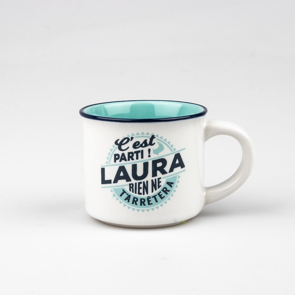 Tasse expresso prénom Laura