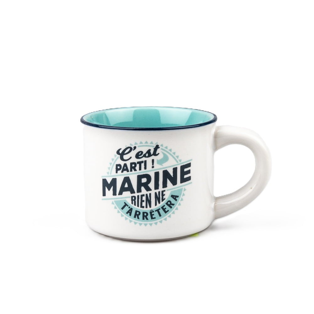 Tasse expresso Marine avec soucoupe
