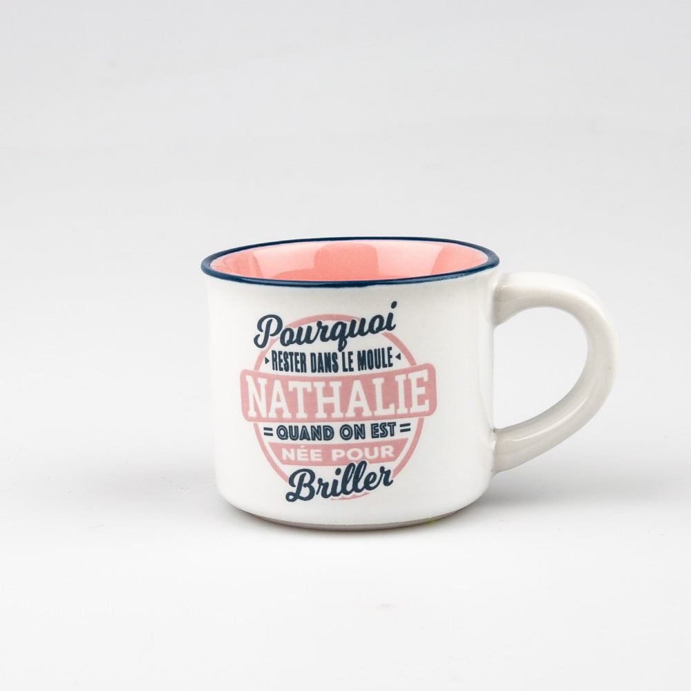 Tasse expresso prénom Nathalie