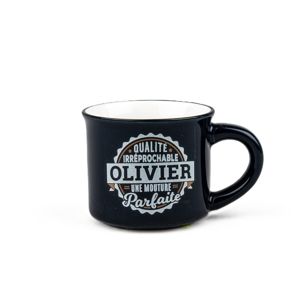Tasse expresso Olivier avec soucoupe