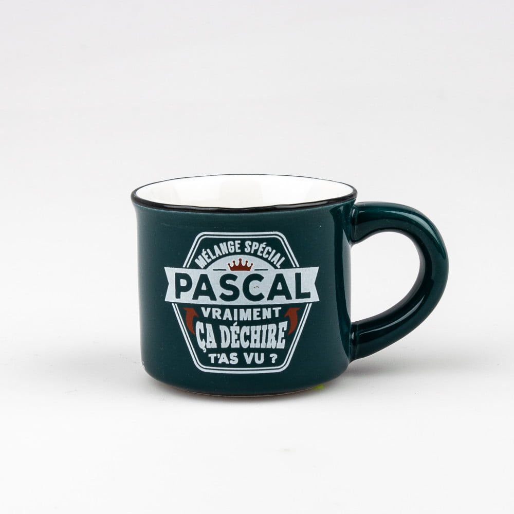 Tasse expresso prénom Pascal