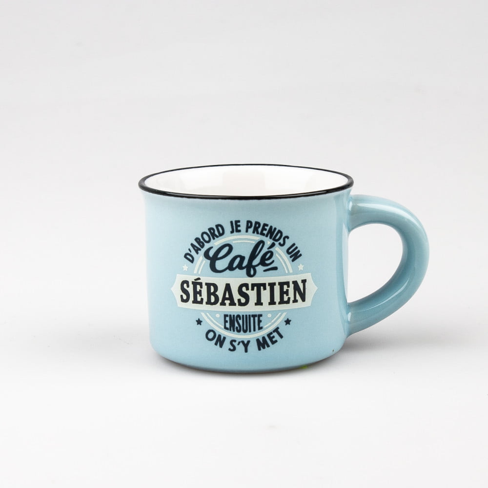 Tasse expresso prénom Sébastien