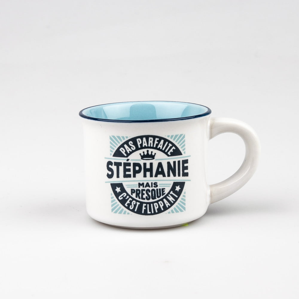 Tasse expresso prénom Stéphanie