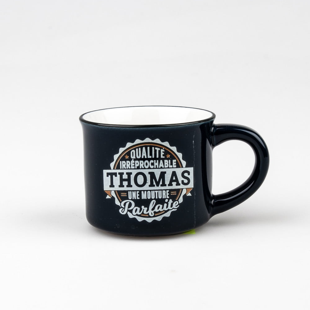 Tasse expresso prénom Thomas