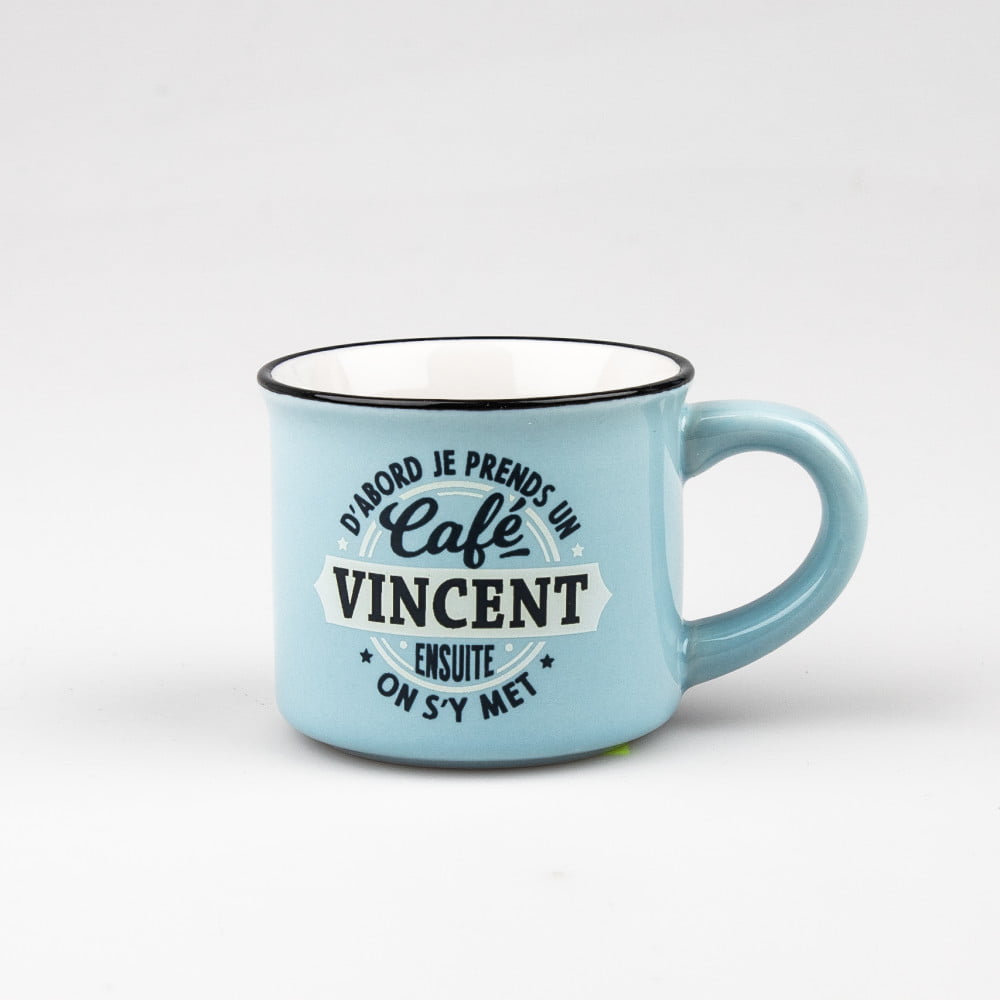 Tasse expresso prénom Vincent