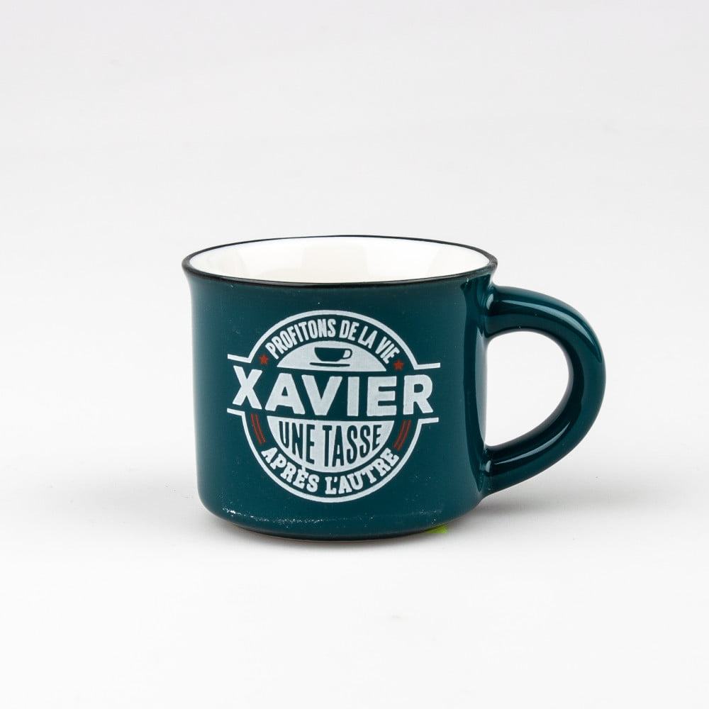 Tasse expresso prénom Xavier