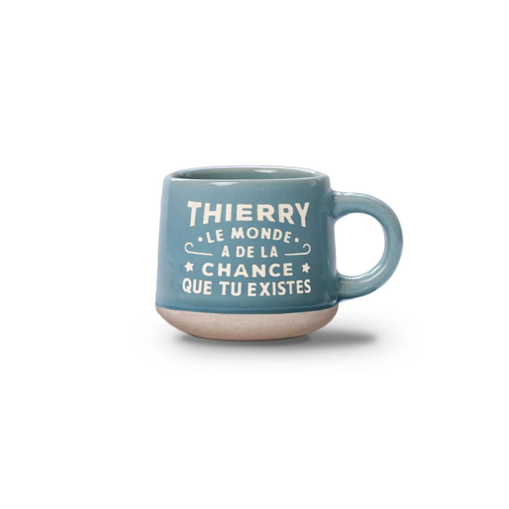 Tasse expresso Thierry avec soucoupe assortie