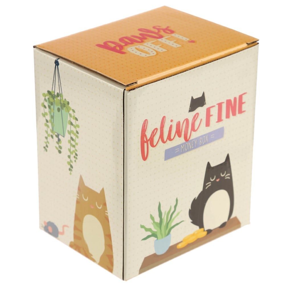 Tirelire Chat Feline Fine