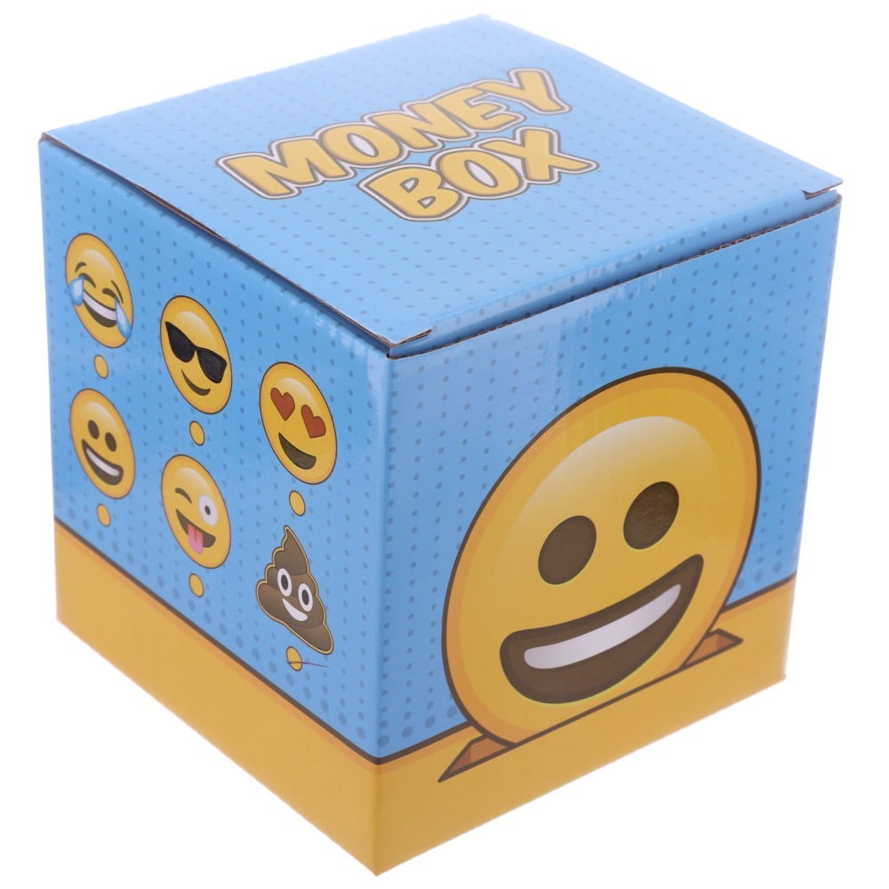 Tirelire emoji poop marron